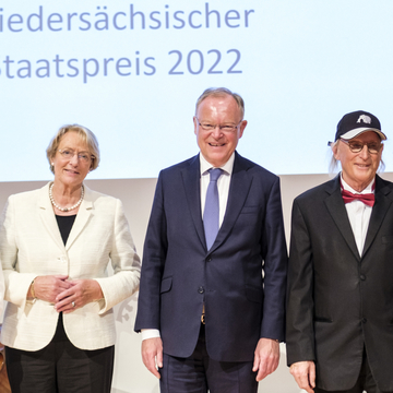 Verleihung des Niedersächsischen Staatspreises 2022 an Eske Nannen und Otto Waalkes (Juni 2022)