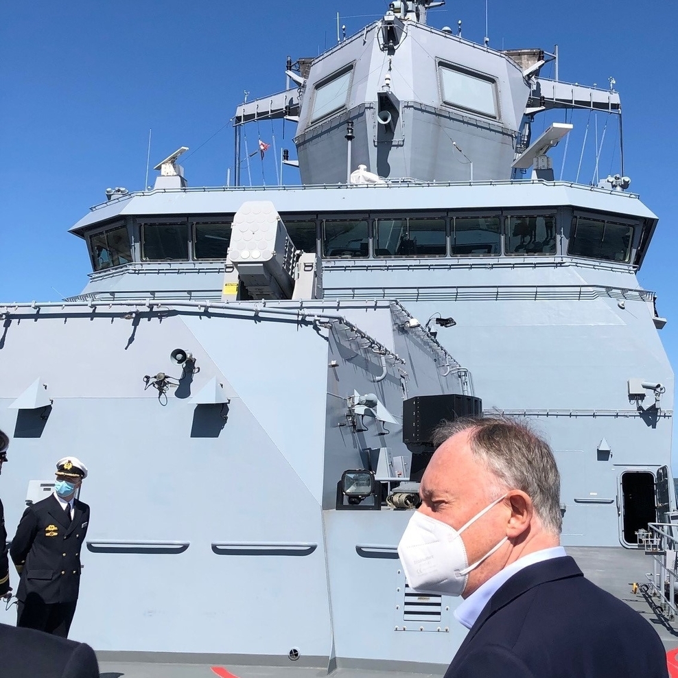 Ministerpräsident Weil besucht den Marinestützpunkt Wilhelmshaven