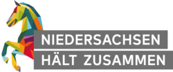 Logo/Wort-Bild-Marke des Bündnis „Niedersachsen hält zusammen“