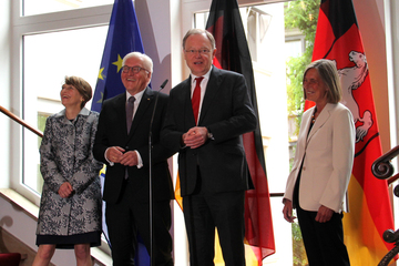Antrittsbesuch Bundespräsident Steinmeier in Hannover