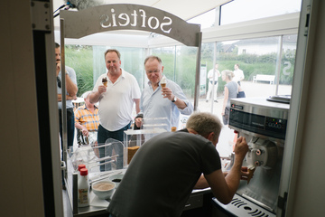 Das Eis schmeckt in Cuxhaven