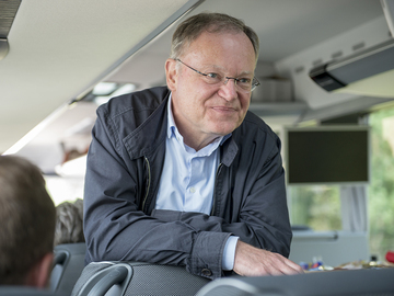 Sommerreise 2018, Start der Sommerreise im Bus