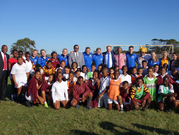 Besuch einer Township Schule in Eastern Cape, Südafrika