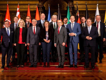 Ministerpräsidentenkonferenz in Hamburg