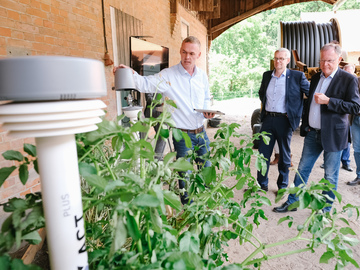 Digitale Sensoren für landwirtschaftliche Flächen im Landkreis Uelzen