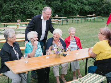 Zeit für Gespräche in Dahlum