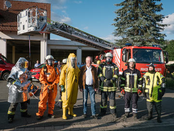 Besuch der Freiwilligen Feuerwehr Bad Lauterberg