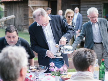 Gespräche über Tourismus, Landwirtschaft und Kommunalpolitik auf dem Hof der Familie Fromhagen