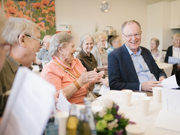 Singen mit dem Chor im Stadtteiltreff