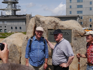 Brockenwanderung des Ministerpräsidenten anlässlich der Grenzöffnung vor 30 Jahren zusammen mit dem Ministerpräsidenten von Sachen-Anhalt, Dr. Reiner Haseloff (Juni 2019)