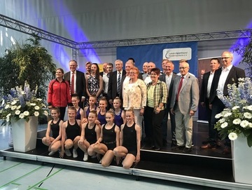 Ministerpräsident Stephan Weil beim Jahresempfang des LandesSportBund Niedersachsen e. V. (Juni 2019)