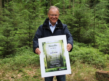 Stephan Weil mit Klimaaktie