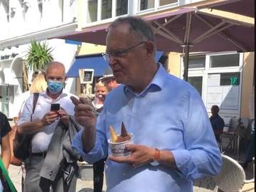 Leckeres Eis in der Hamelner Innenstadt