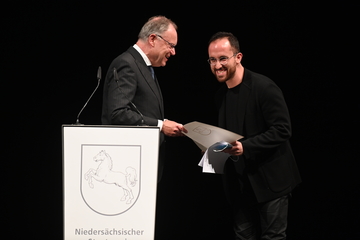 Verleihung des Niedersächsischen Staatspreises an den Pianisten Igor Levit. (September 2021)