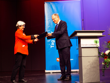 Stephan Weil am Tag der Ehrenamtlichen in Osnabrück (Oktober 2021)