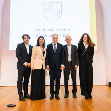 Verleihung des Niedersächsischen Staatspreises an Düzen Tekkal und Prof. Dr. Heinrich Detering (Juni 2024)