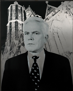 Gerhard Glogowski, Niedersächsischer Ministerpräsident 1998 - 1999; Künstler: Prof. Gerd Winner