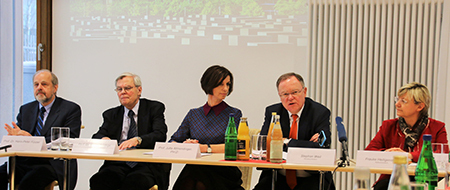 Pressekonferenz in der Vertretungh des Landes Niedersachsen in Berlin