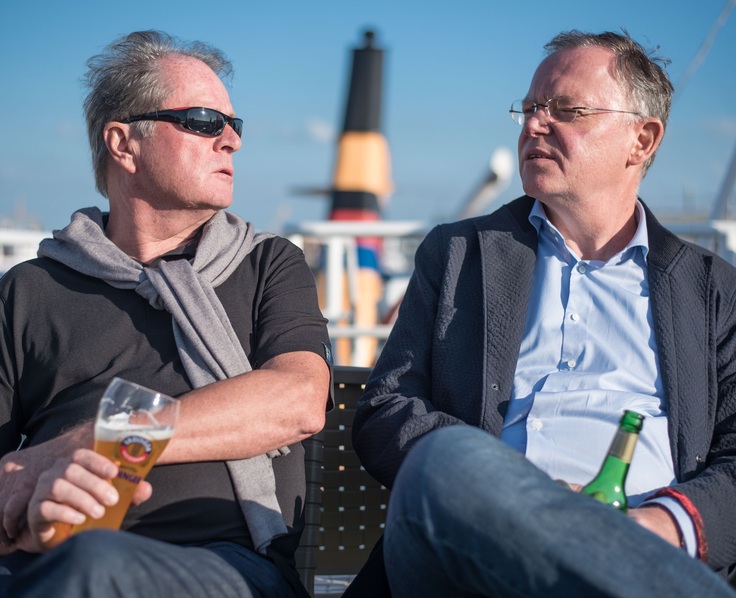 Sommerreise 2015: Überfahrt nach Norderney (1)