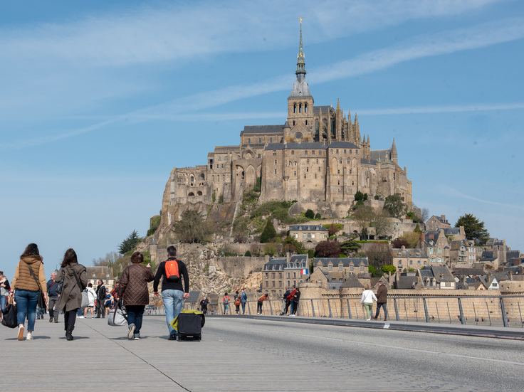 Mont St. Michel in der Normandie