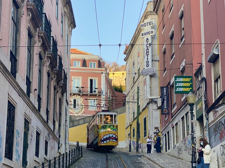 Straßenbahn in Lissabon