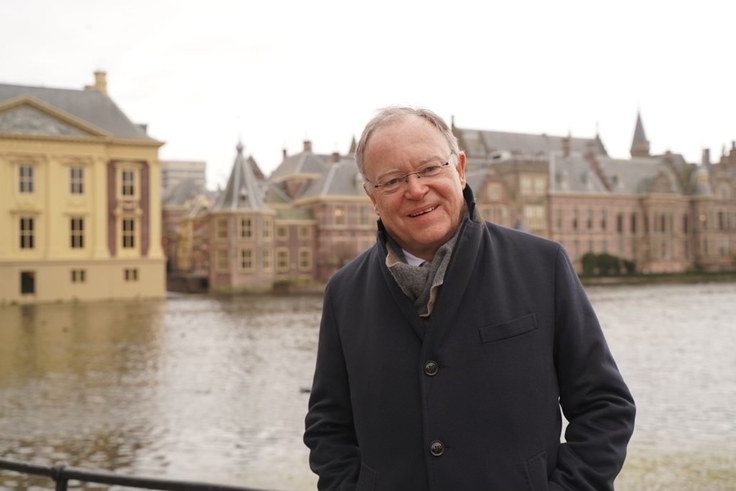 Ministerpräsident Stephan Weil in Den Haag