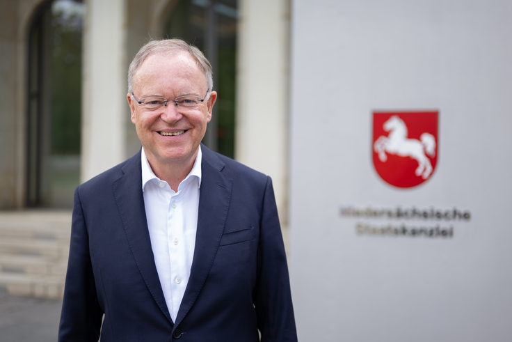 Stephan Weil (2023), Bildnachweis: Niedersächsische Staatskanzlei/Rainer Jensen