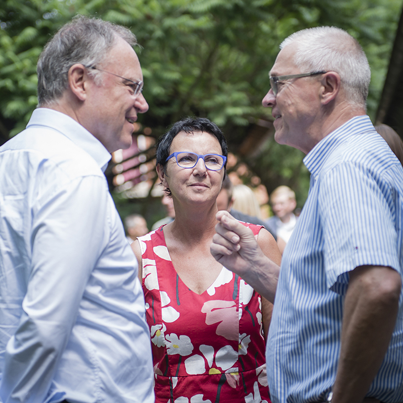 Sommerreise 2018, im Gespräch mit Marion und Hans-Joachim Kunkel, Inhaber "Die Räucherei GmbH & Co.KG"