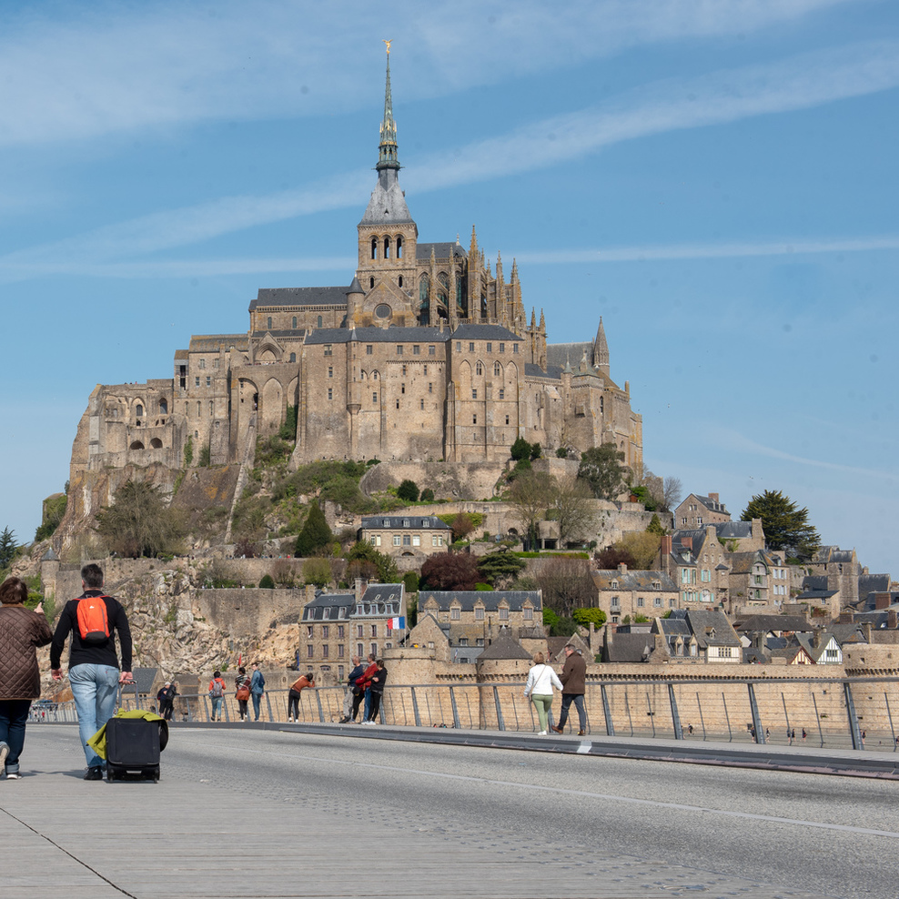 Mont St. Michel in der Normandie