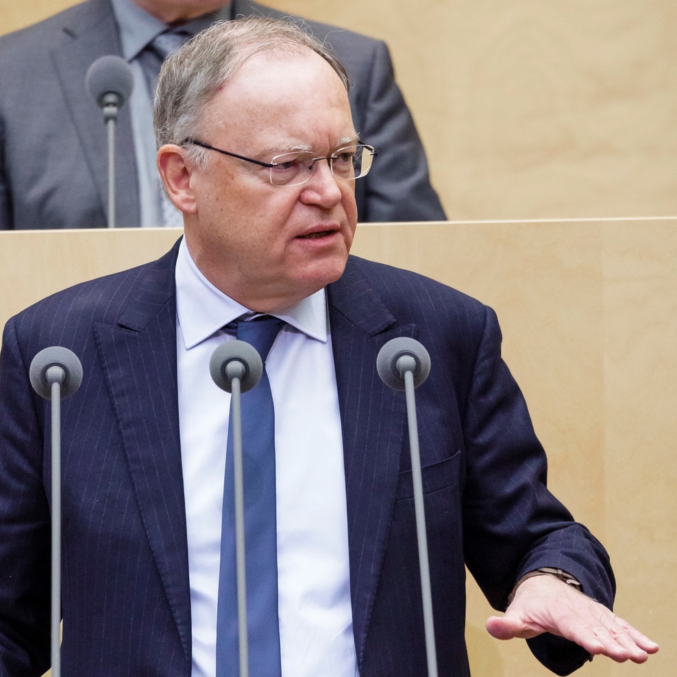 Ministerpräsident Stephan Weil im Bundesrat