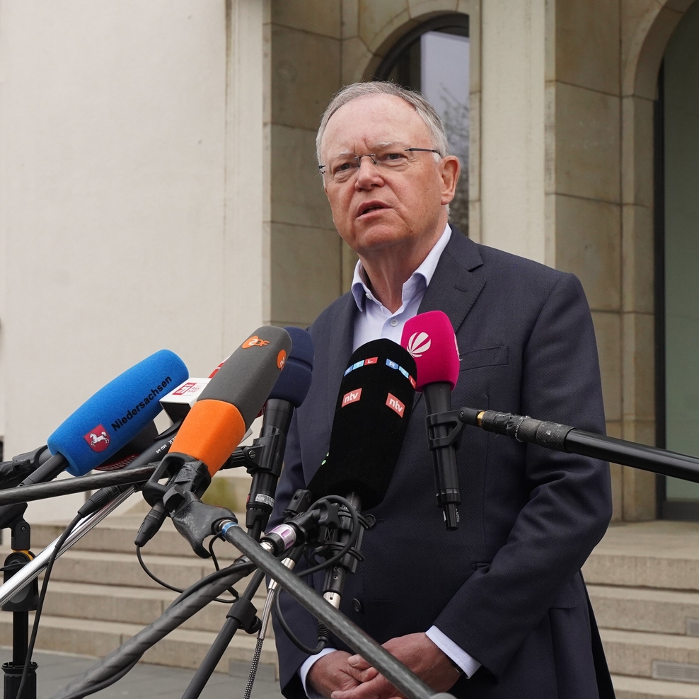 Statement Ministerpräsident Stephan Weil der Niedersächsischen Staatskanzlei
